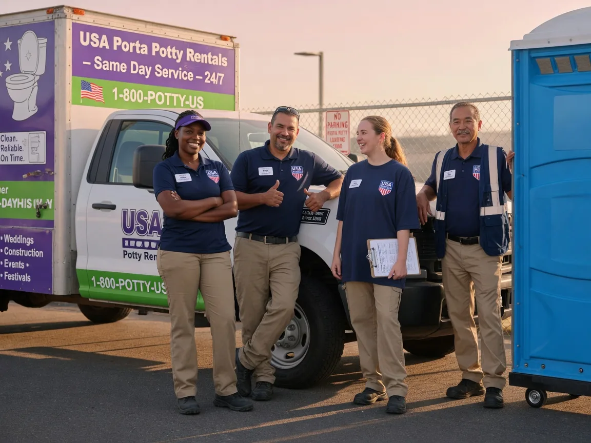 Porta Potty Rental company in Thornfield, MO