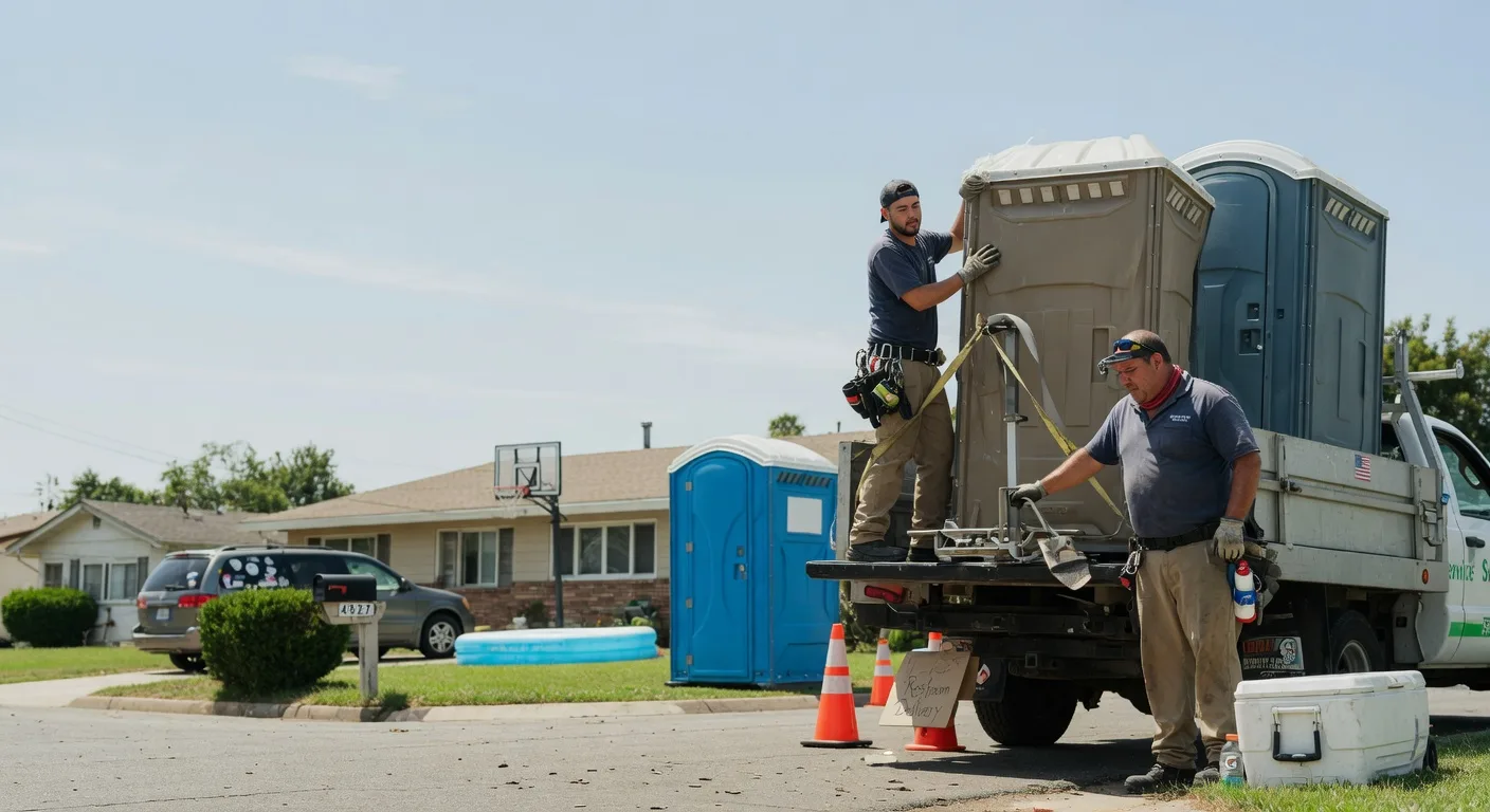 Porta Potty Rental in Thornfield, MO near me